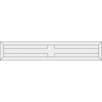 IGM N010-25011 - Žiletka tvrdokovová obdelníková Z4 - 25x5,5x1,1 LaminoMDF