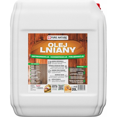 Olej na dřevo Pure Nature 20 l slámový, voděodolný, olejivzdorný