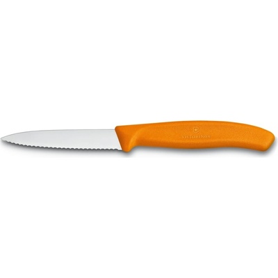 Victorinox nôž na zeleninu vlnkovaný 8 cm oranžový 6.7636.L119