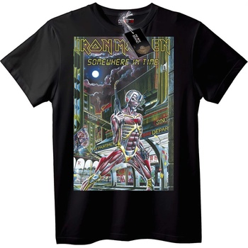 NOONEBRAND Тениска Iron Maiden Somewhere in Time - S, Black