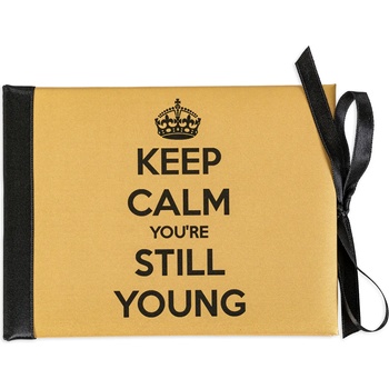 NBoutique Луксозна картичка за рожден ден - Keep calm you're still young