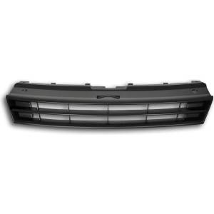  Решетка без емблема vw polo 6r (2009+) - черна (6r0853653oe)