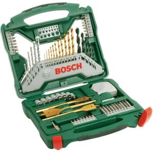 Bosch - Комплект от 70 части, състоящ се от битове, свредла и гаечни ключове 2607019329 (2607019329)