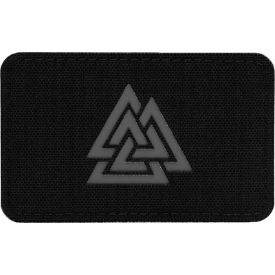 Nášivka M-Tac Valknut Laser Cut - Black/Grey