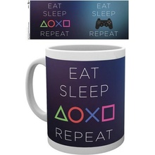 GB eye Hrnek PlayStation Eat Sleep Play Repeat 320 ml