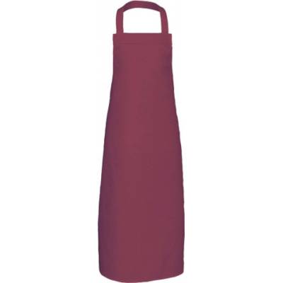 Link Kitchen Wear Předsrážená grilovací zástěra Červená vínová 73x110cm X969