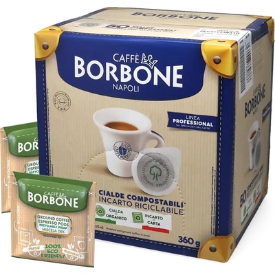 Caffè Borbone Miscela Verde Dek Bez kofeinu Počet E.S.E. podů 50 ks