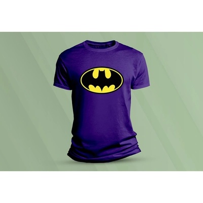 Sandratex dětské bavlněné tričko Batman 1. purpurová