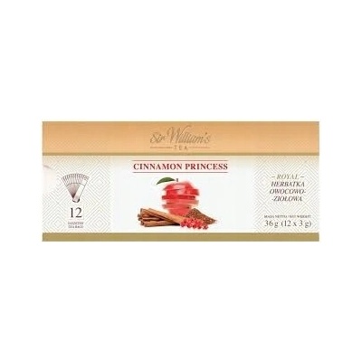 Sir William's Čaj rooibos expresní Royal Cinnamon Princess 36 x 12 g