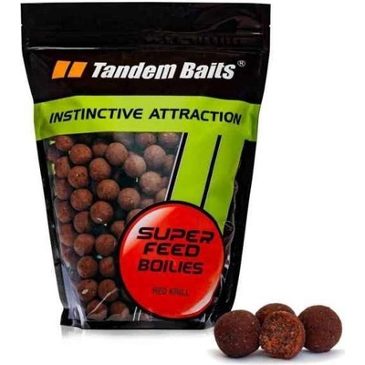 Tandem Baits Carp Food Super Feed Boilies 1kg 18mm Red Krill