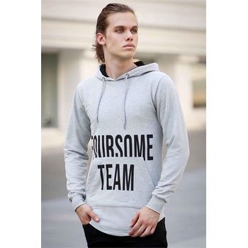 Madmext Мъжки суитчър 4148 - Сив 286313 (286313_Сив)