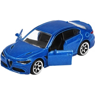 Majorette Alfa Romeo Giulia Quadrifoglio modrá 1:64