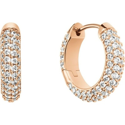 Daniel Wellington Дамски обеци от стомана с розово злато Пръстени Daniel Wellington Daniel Wellington | Rozov | ЖЕНИ | ЕДИН РАЗМЕР