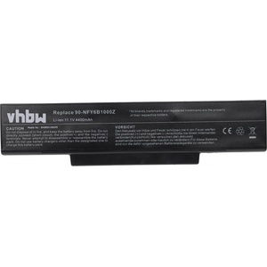 VHBW Батерия за Asus A9 / F2 / F3 / F7 / X70 / Z9, 4400 mAh (800106005)