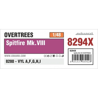 Eduard Aussie Eight / Spitfire Mk. VIII OVERTREES 1:48