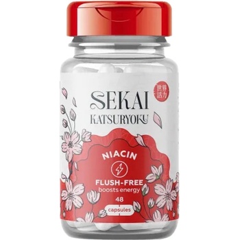 Sekai Katsuryoku Niacin Flush-Free | with Inositol Hexanicotinate [48 капсули]