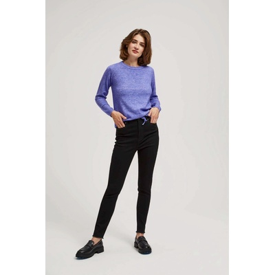 Moodo Тесни дънки със среден колан, черни Moodo Moodo | Cheren | ЖЕНИ | 38