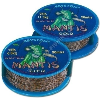 Kryston šnúra Super Mantis 25lb 20m Gold