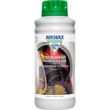 Nikwax препарат за дрехи и синтетични спални чували на открито Tech Wash 1л (183P01)