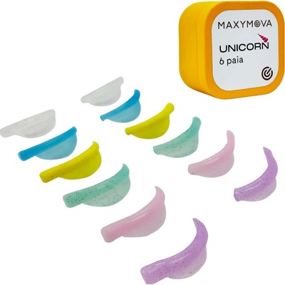 Maxymova Unicorn natáčky na lash lifting – 6 párů – Zboží Dáma