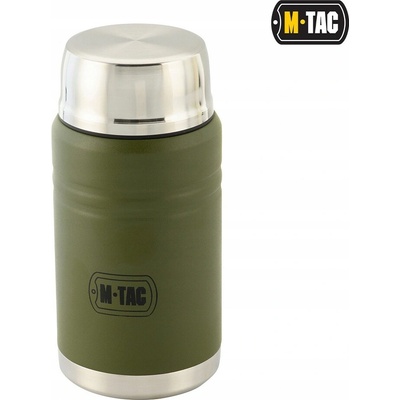 M Tac obedový termobox so skladacou lyžicou 750 ml olivový