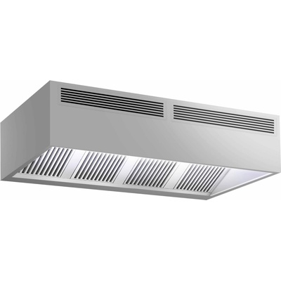 G.Gastro Indukční digestoř - 2,4 m - s filtrem a LED svítidlem - D11886306