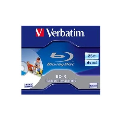 Verbatim BD-R, 25 GB, 4x (023942436683)