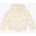 GUESS Зимно яке за мини момиче в мръсно бяло с качулка и лого Guess