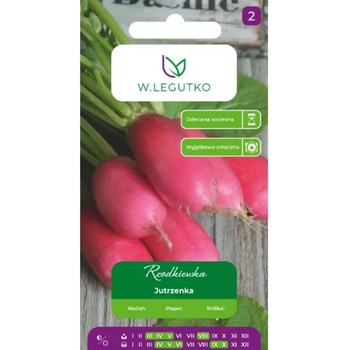 W. Legutko Репичка Jutrzenka - средна дължина, розова