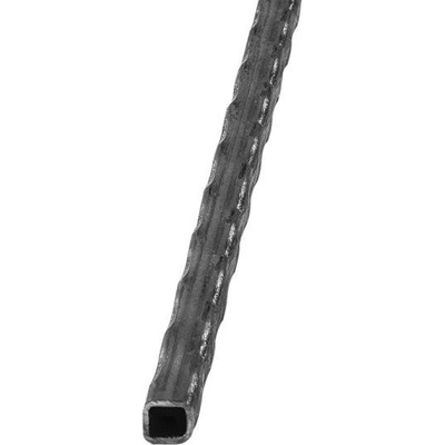 PSG 34.023_6m - zdobený jokl pre ploty, brány a zábradlia, pr. 100x100 x 3 mm, cena za 6 m - predaj po 6 m