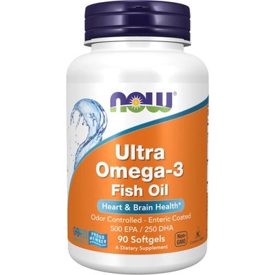 Now Foods Ultra Omega-3 Fish Oil 90 kapslí