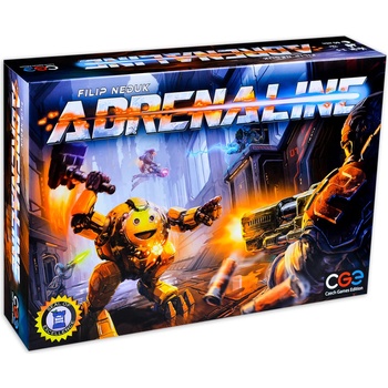Czech Games Edition Настолна игра Adrenaline - стратегическа