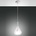 Fabas Luce 3481-40-241 - Пендел LILA 1xE27/40W/230V прозрачен (FX0243)