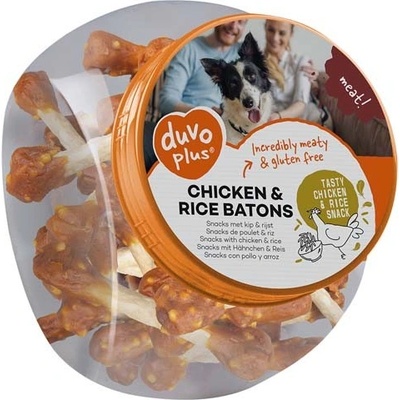 DUVO+ Meat! Kalciové kosti s kuracím mäsom v dóze 500 g