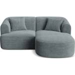 Cosmopolitan Design Тъмносив ъглов диван от рипсено кадифе (десен ъгъл) Campi - Cosmopolitan Design (COS_RC_S_266_F1_CAMPI6)