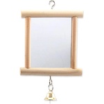 BIRD JEWEL Играчка Bird Jewel огледало с камбанка 13x10см (452-30050)