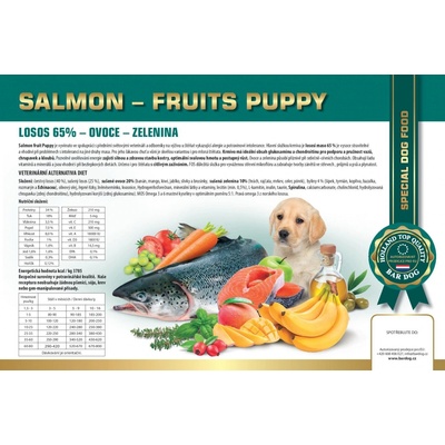 Bardog Salmon Fruits Puppy 4 kg