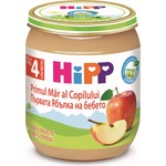Hipp Био плодово пюре Hipp - Ябълка, 125 g (4233) - ozone
