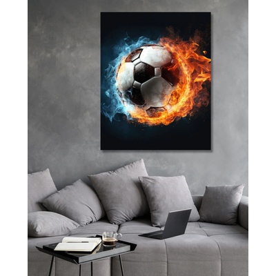 ZUTY Obrazy na stenu - Sila futbalovej lopty Rámovanie: vypnuté plátno na rám, Rozmer: 40x50 cm