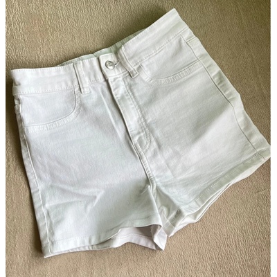 Sinsay džínové kraťasy bílá