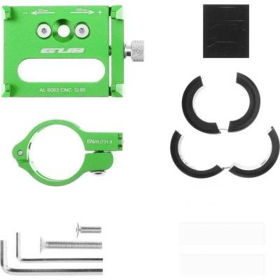 Forcell Bike holder GUB G85 green for mobile phone Metal 433092
