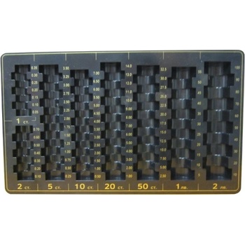 Монетник Черен с отделение за монета от 2 лв (1701082-08-9008)