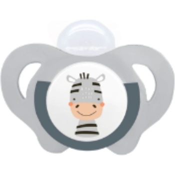 Wee Baby Залъгалка Wee Baby - Safari, 0-6 м, сива (946)