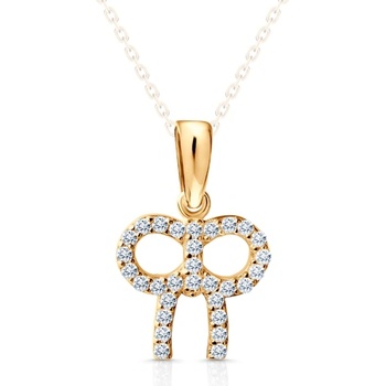 SAVICKI Висулка savicki: жълто злато, цирконий