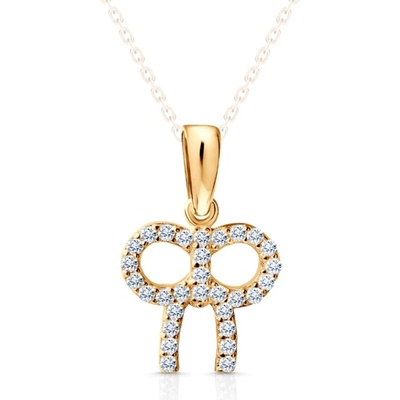 SAVICKI Висулка savicki: жълто злато, цирконий