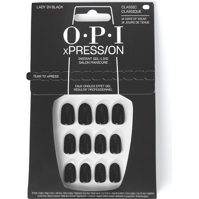 O.P.I. OPI xPRESS/ON Lady in Black 30 ks
