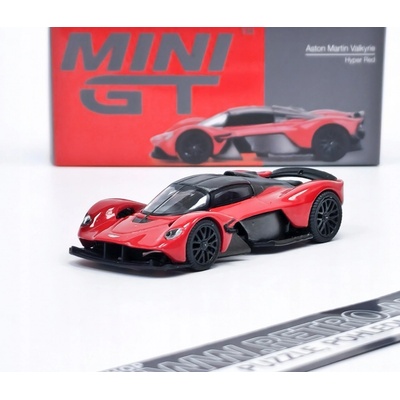 Mini GT Aston Martin Valkyrie Hyper Red LHD 1:64