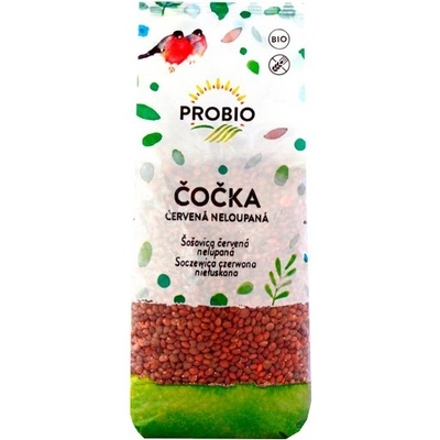 Probio Čočka červená neloupaná s lepkem BIO 0,5 kg