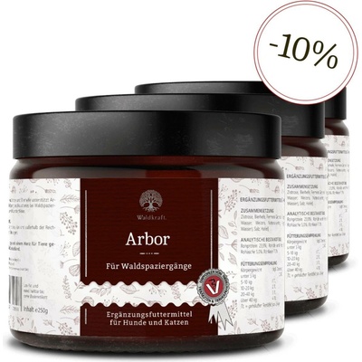 Waldkraft Arbor - ochrana proti klíšťatům u psů a koček 250 g 3