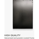 Casa Chic Croxley Стенно огледало с метална рамка, правоъгълно, 90 x 60 см (EL-MIR-MET-90X60-GLD) (EL-MIR-MET-90X60-GLD)